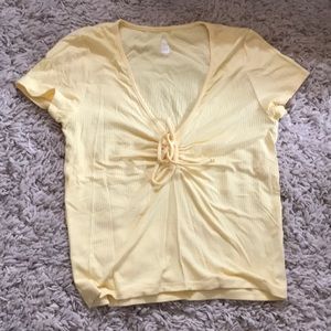 PacSun Yellow T-shirt